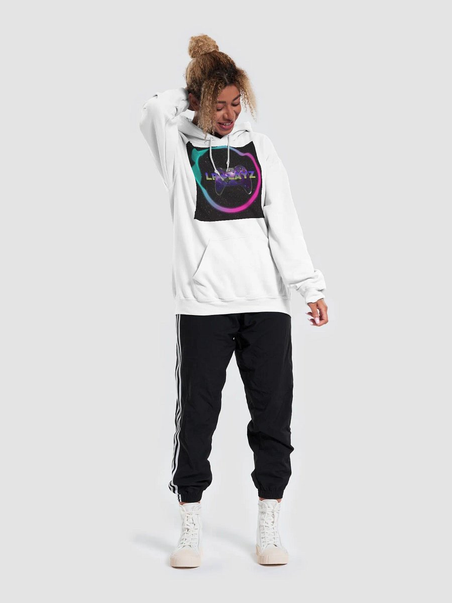 white lp hoodie product image (5)