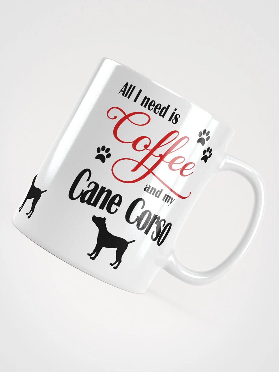 Coffee and my Cane Corso Mug product image (4)