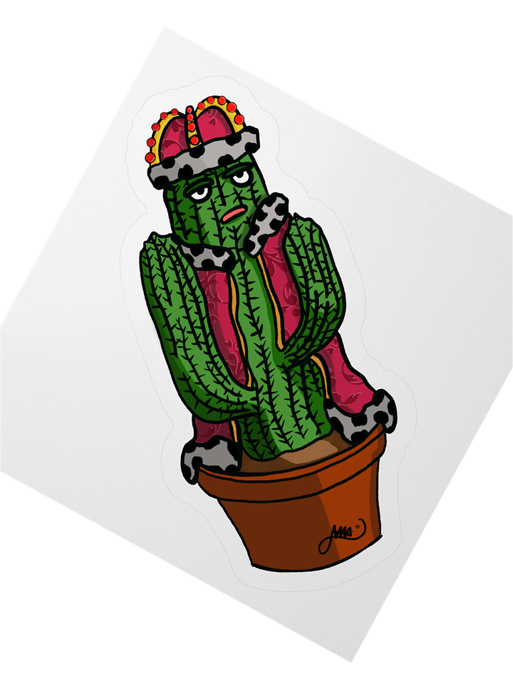 Royal Cactus Kiss Cut Stickers product image (4)