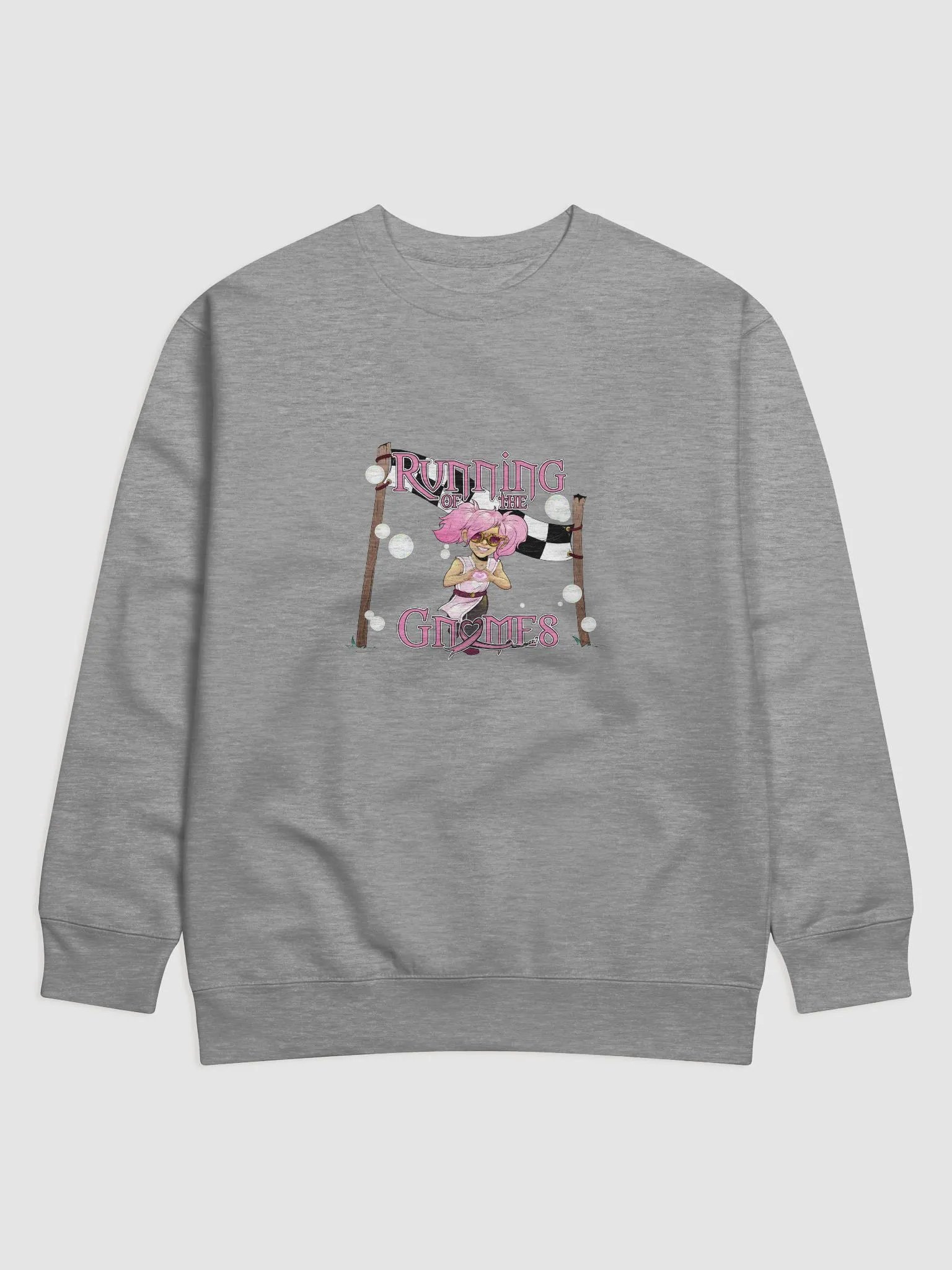 Running of the Gnomes Race Banner-- Cutout Edition -- by Mischi -Sweatshirt product image (7)