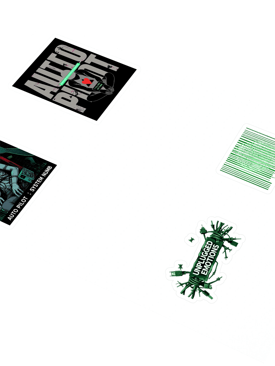 Living in Auto Pilot Stickers Sheet product image (2)