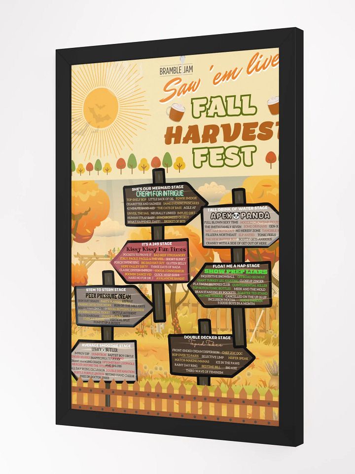 Saw 'Em Live - Fall Poster product image (2)
