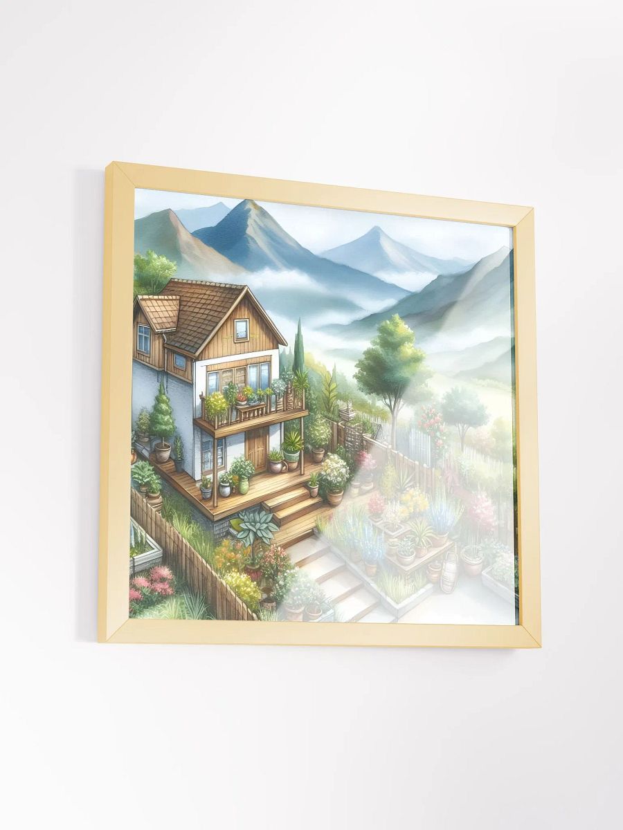 Serenity in Bloom Framed Poster product image (3)