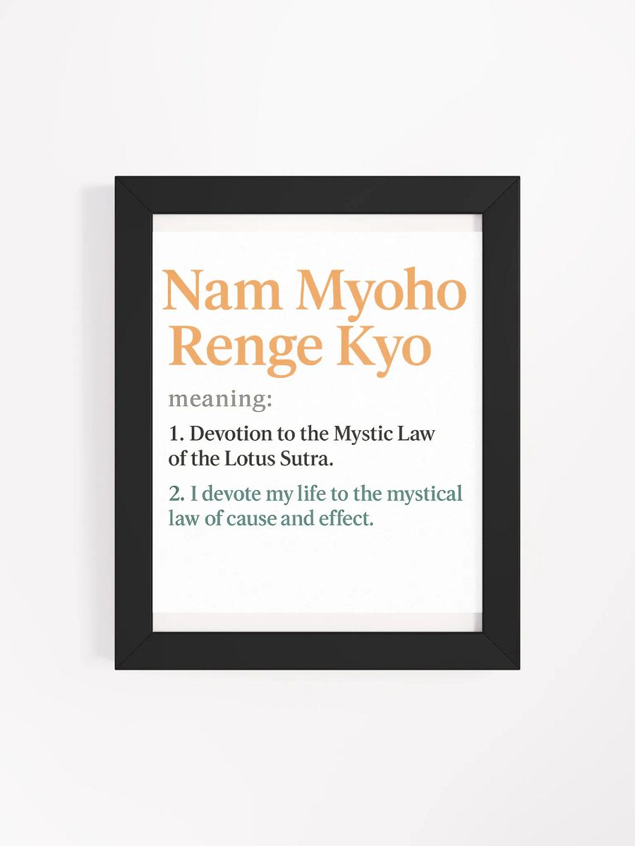 Devotional Nichiren Buddhism Wall Art product image (36)