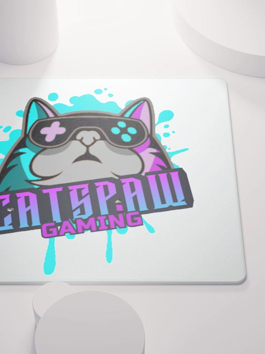 CatsPaw Gaming Logo Gaming Mat 18x16 product image (5)