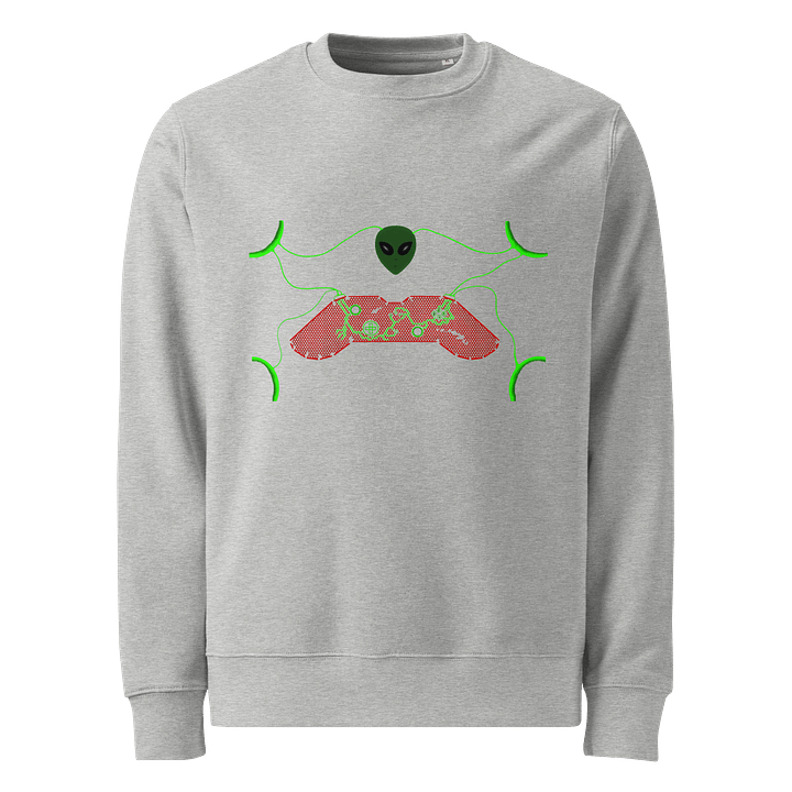 Galactic Gamer Organic Sweatshirt product image (1)
