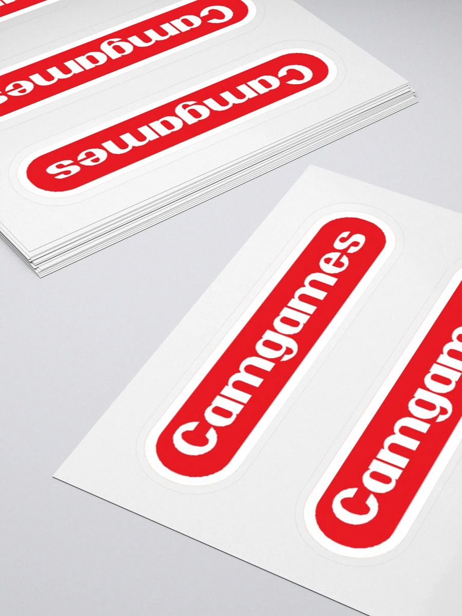 Camgames Sticker Set (3) product image (4)
