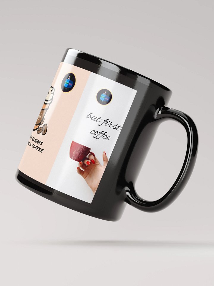 Black Glossy Mug product image (3)