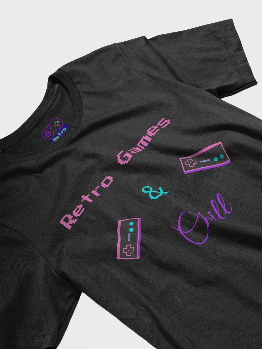 Retro Games & Chill - Controllers T-Shirt product image (3)