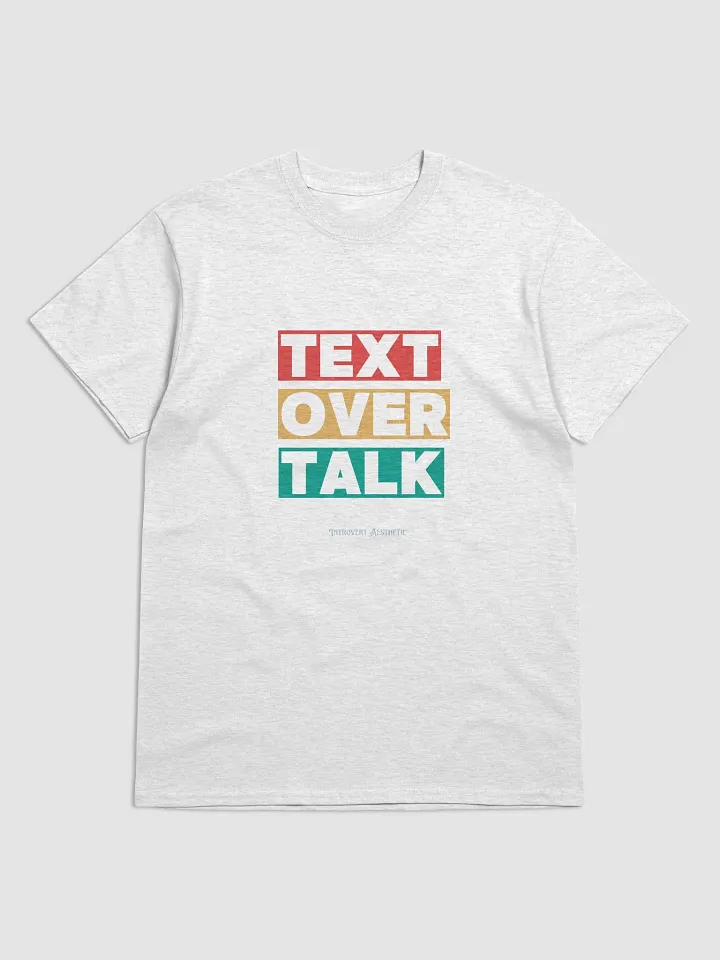 Vibrant Text Block Tee product image (2)
