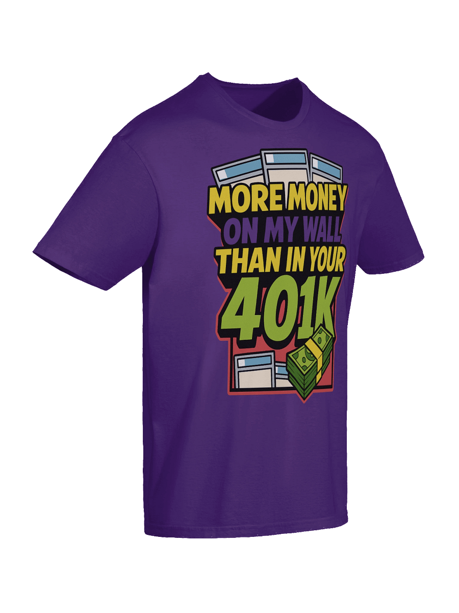 More Money on My Wall Than in Your 401k – Comic Collector Slab Wall Flex Tee product image (110)