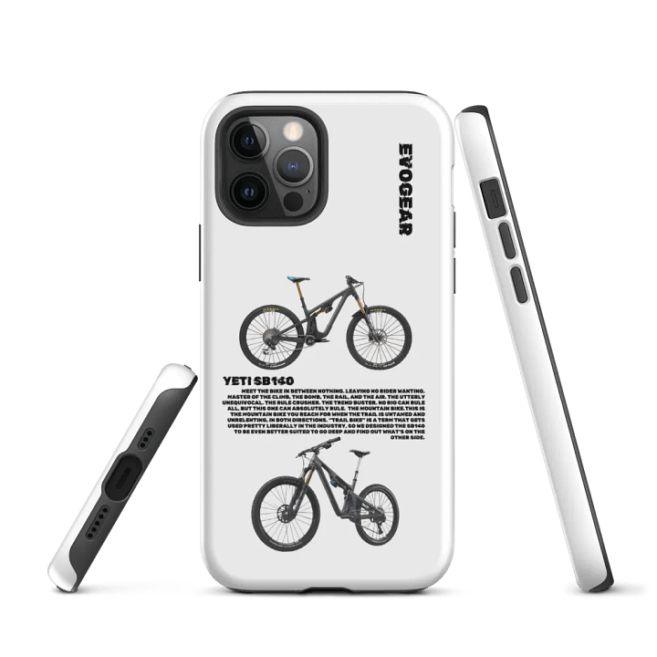 White SB140 iPhone Case product image (1)