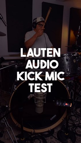 All I can say is the new @lautenaudio Kick mic is MEATY! I love it 🥰 it’s not a one trick pony, it’s a workhorse and can be s...