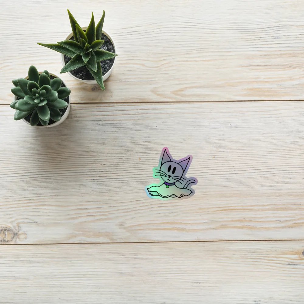 Phillip The Phas Cat Holo Sticker product image (10)