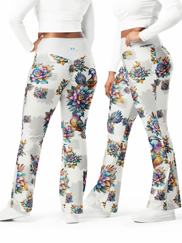 Garden of EDEN-Flare Leggings product image (11)