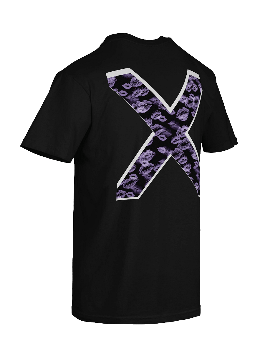 Black X Light Blue Lipstick Kisses | Shirt product image (5)