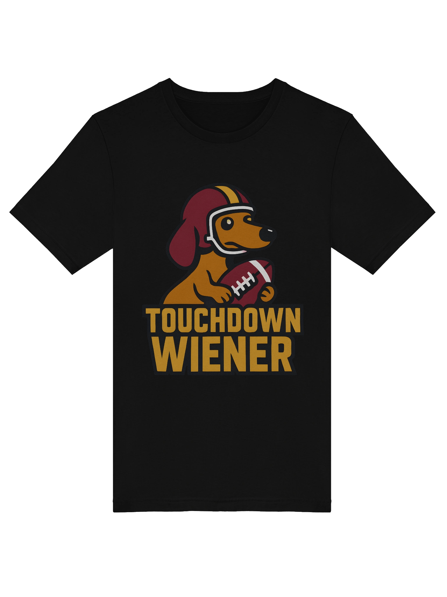 Touchdown Wiener Football T-Shirt product image (5)