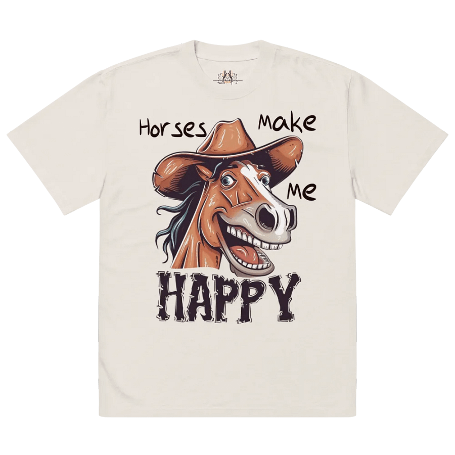 "Happy Trails" Oversized Tee product image (2)