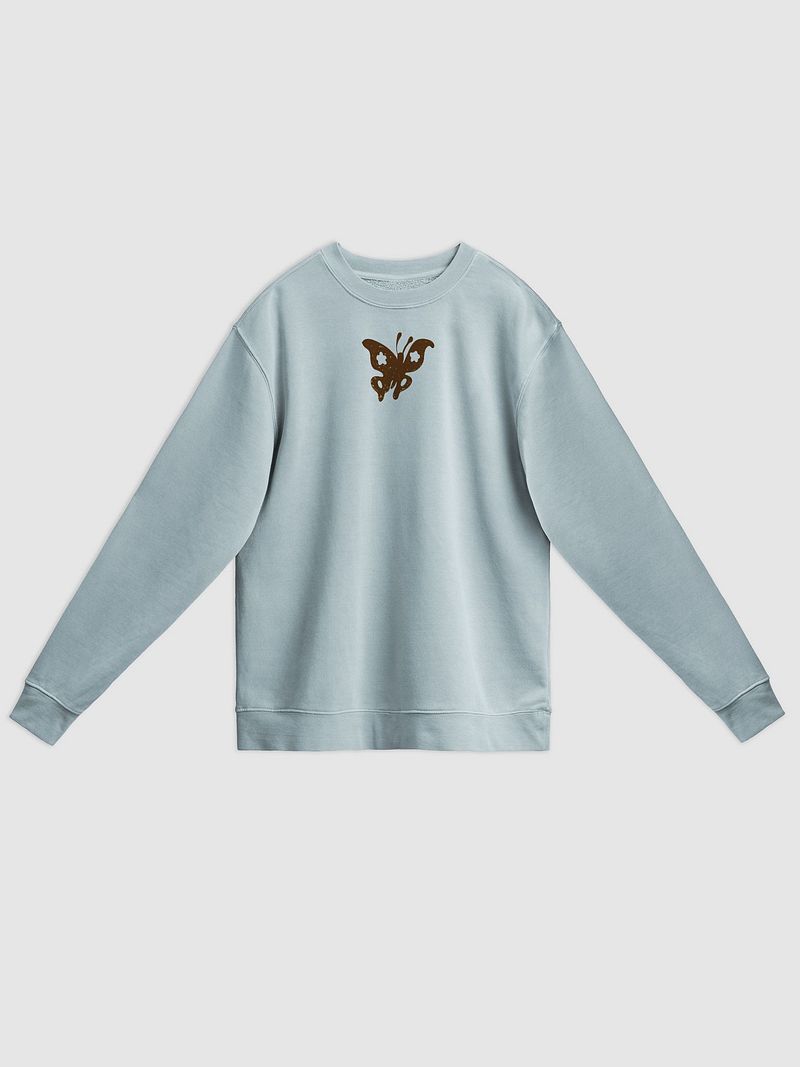 Vintage Butterfly Silhouette Sweatshirt