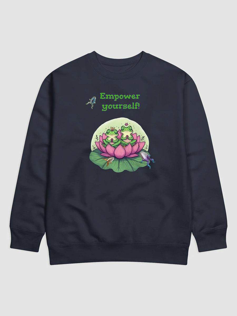 Zen Frogs Meditation Sweatshirt product image (1)