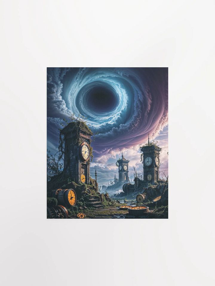 The Spiral of Lost Time Matte Poster product image (6)