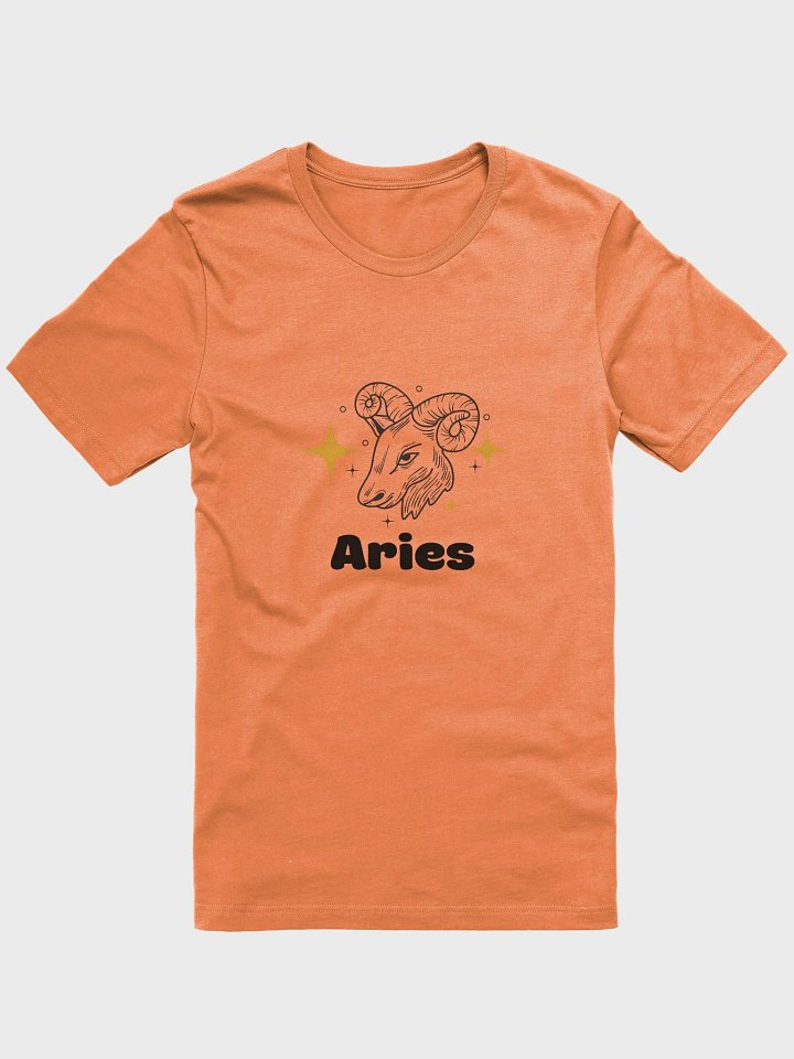 Aries Ram T-shirt - Black Writing product image (1)