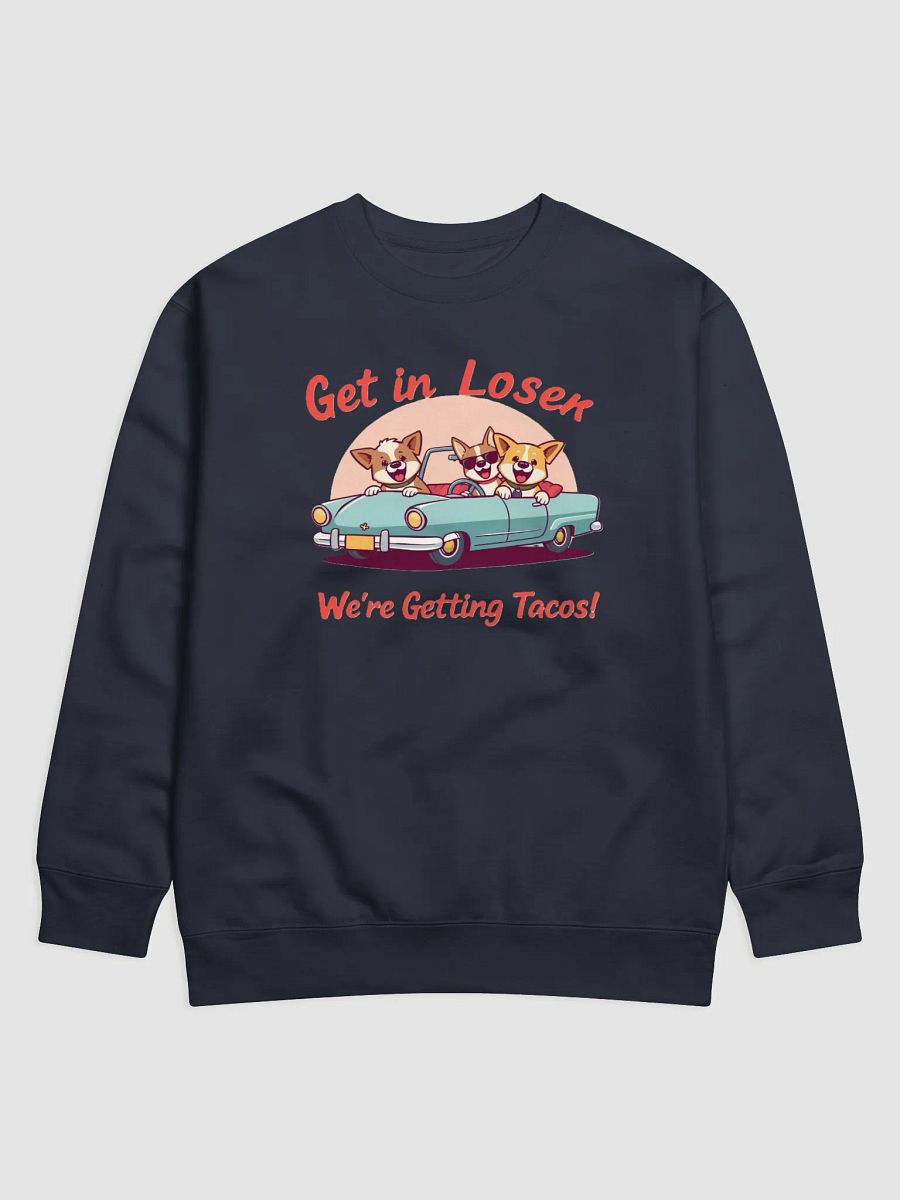Taco Dogs Ride Premium Sweatshirt product image (2)