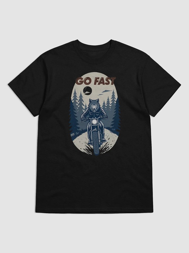 Midnight Rider Wolf T-Shirt product image (5)