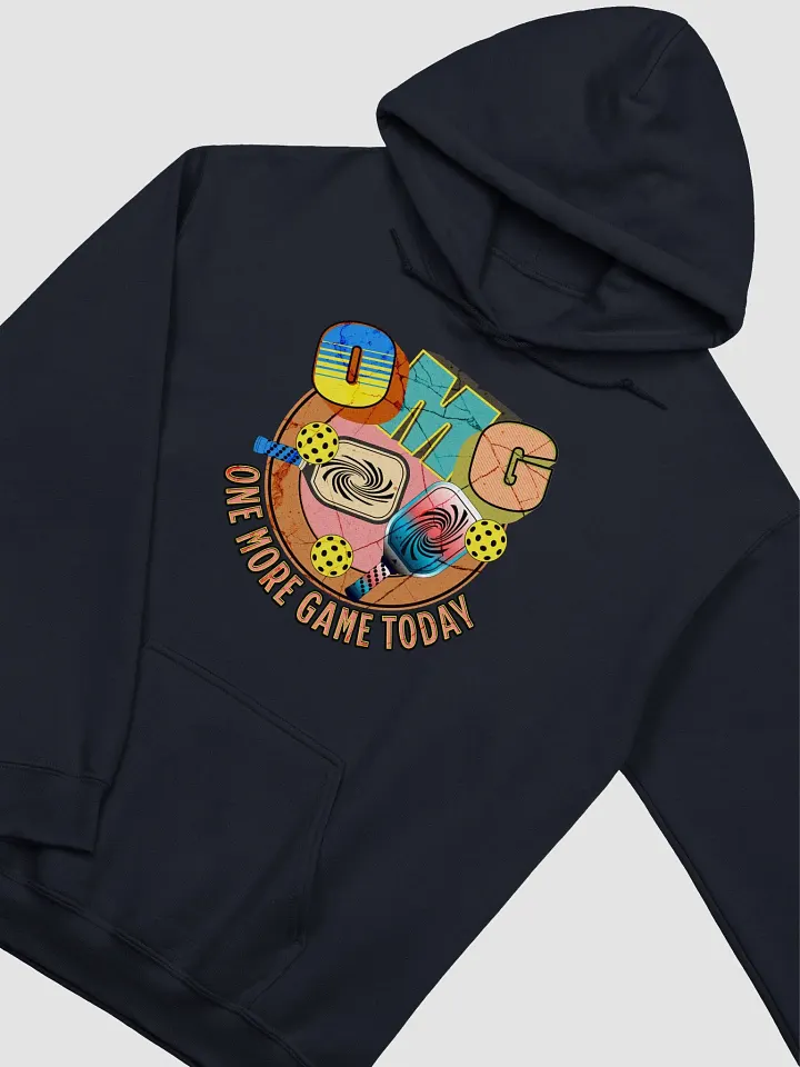 OMG One More Game Today Pickleball Retro Hoodie product image (14)
