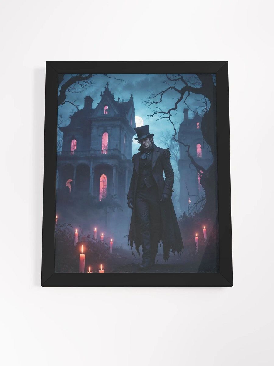 Handsome Midnight Stalker Framed Print product image (20)