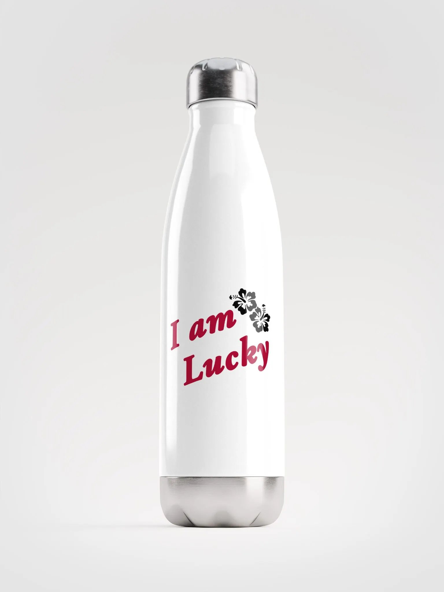 Lucky manifestation Stainless Steel Water Bottle product image (3)