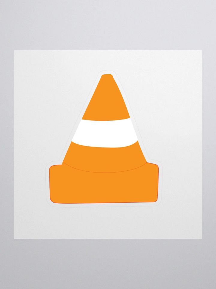 Traffic Cone Sticker product image (1)