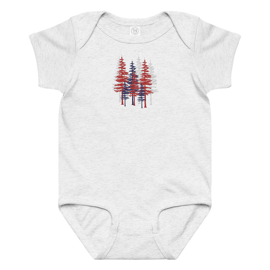 Patriotic Forest Christian Baby Bodysuit product image (1)