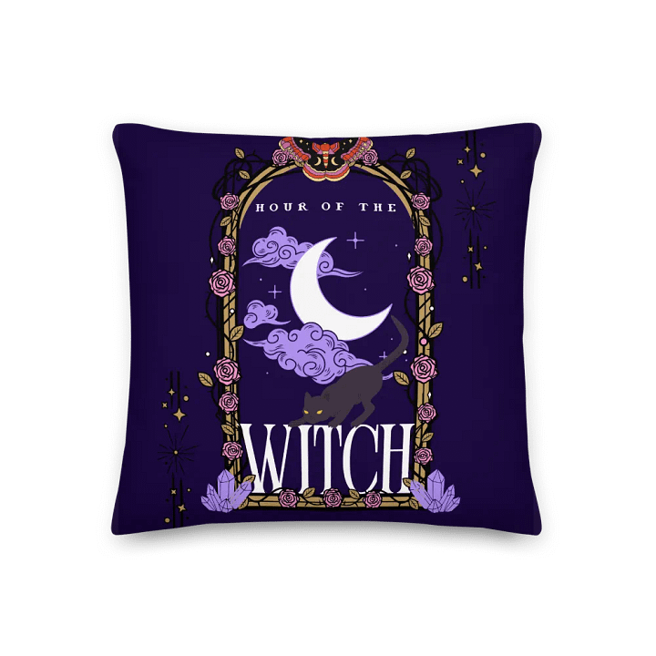 Witching Hour purple pillow case product image (1)