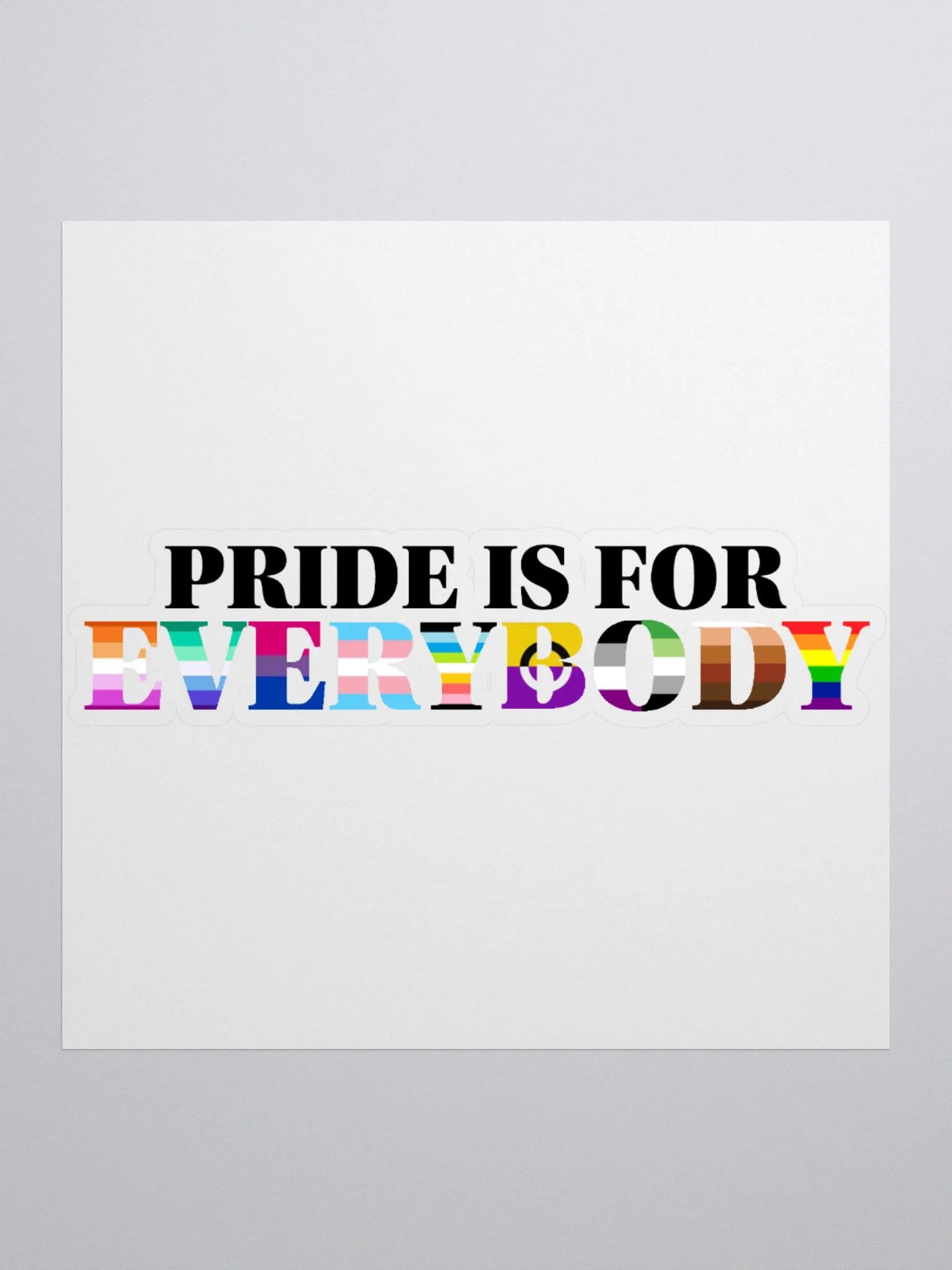 Pride for Everybody (sticker) product image (1)