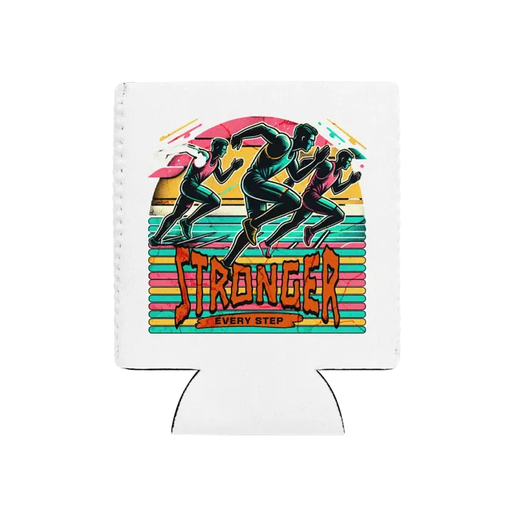 Stronger Every Step Running Can Cooler product image (1)