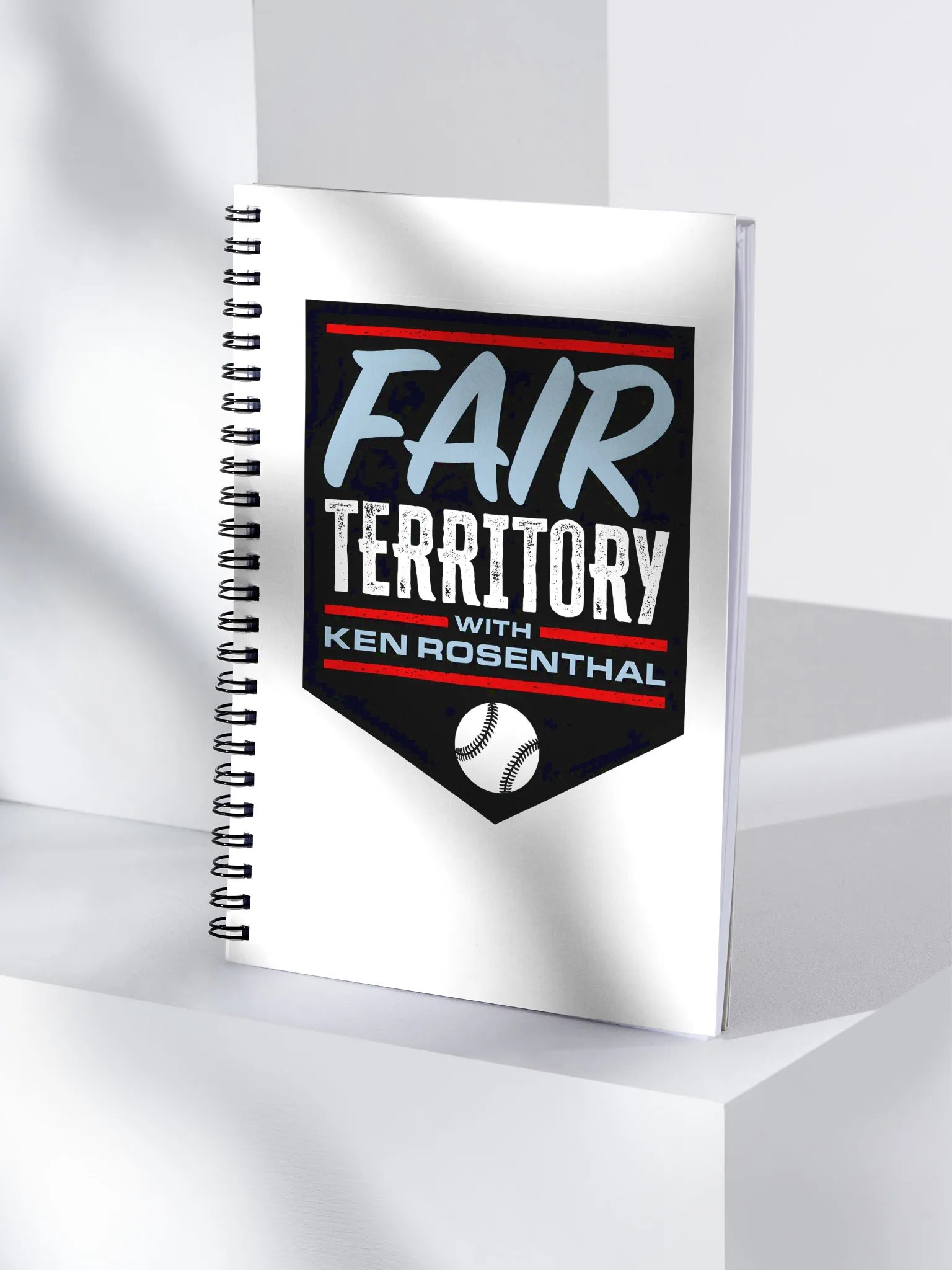 Fair Territory with Ken Rosenthal Spiral Notebook product image (3)
