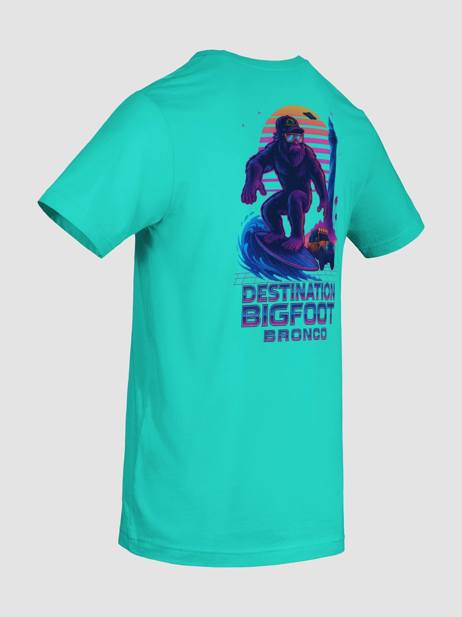 Destination Bigfoot Bronco Synthwave (Teal) product image (10)