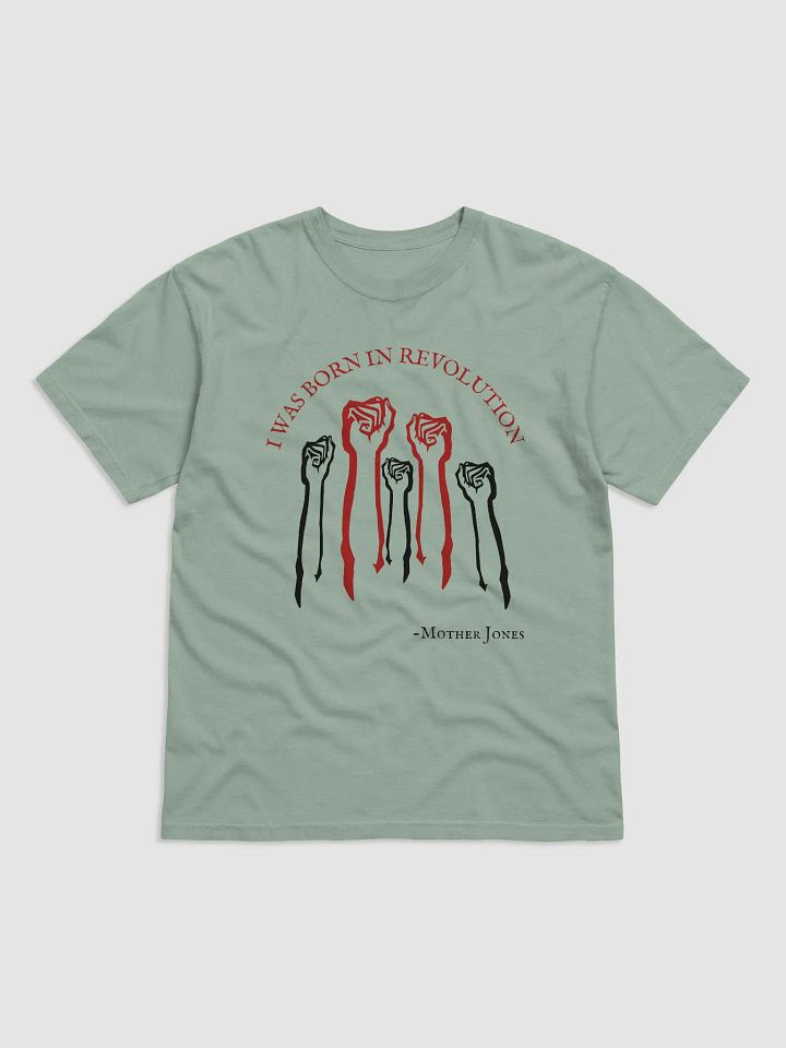 Born in Revolution Mother Jones Adult T-shirt product image (1)