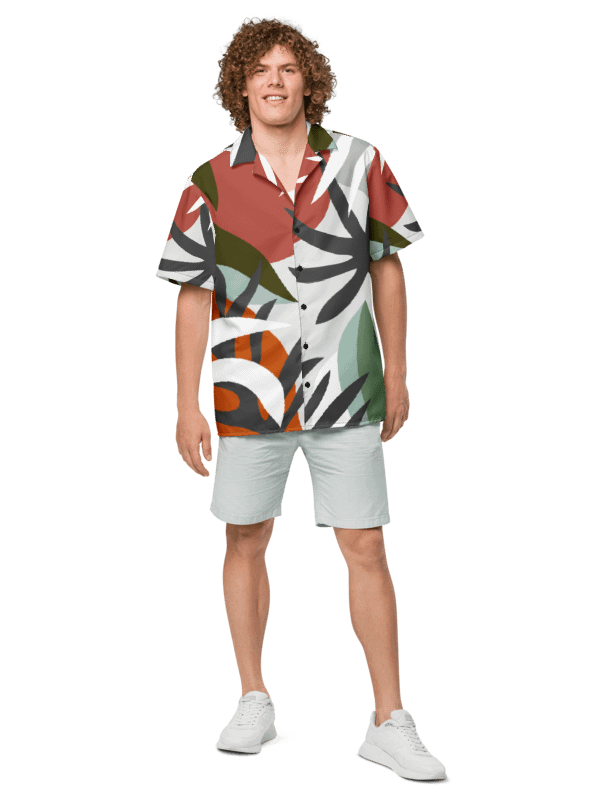 Urban Edge Foliage Fusion Hawaiian Shirt product image (1)