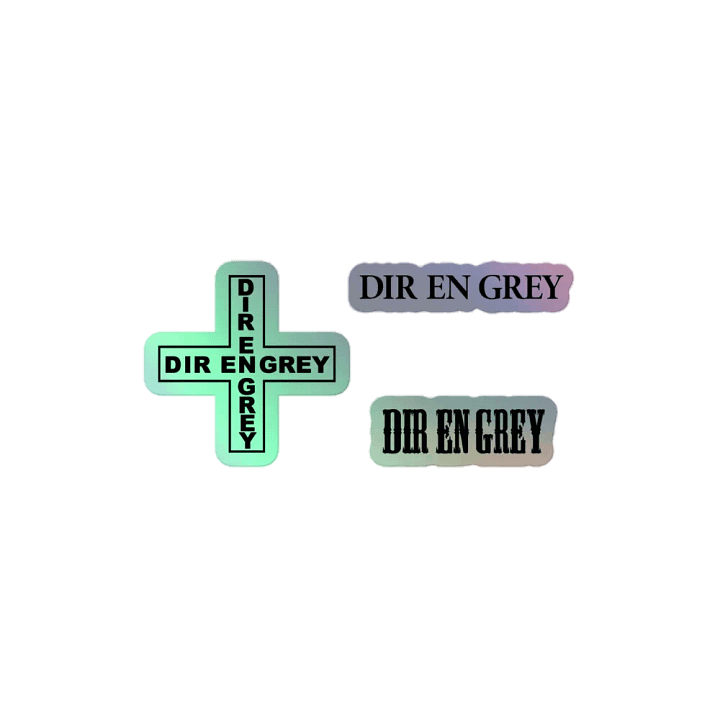 Logo Holographic Sticker Set product image (1)