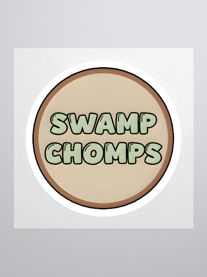 SWAMP CHOMPS Kiss Cut Stickers product image (1)