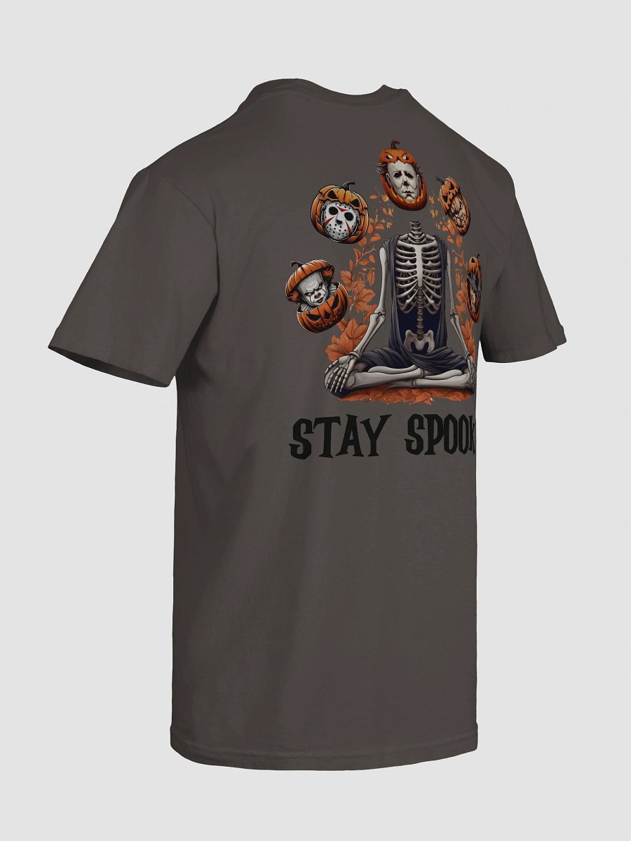 Pumpkin Zen Skeleton T-Shirt product image (78)