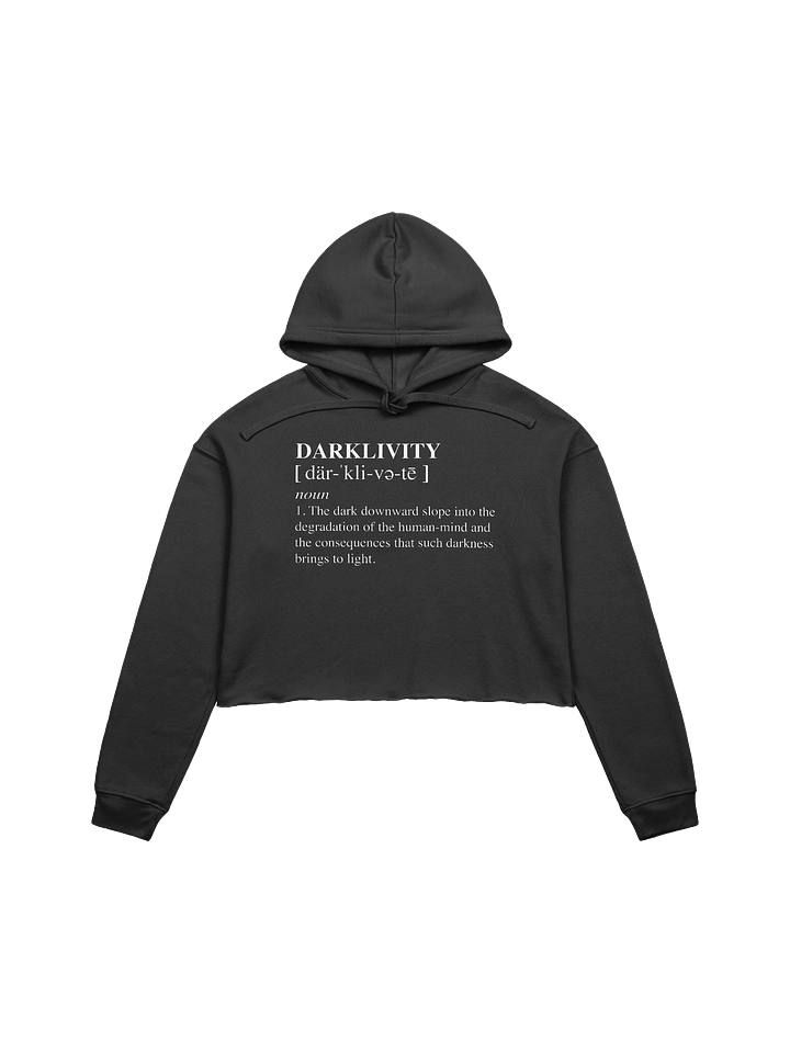 DARKLIVITY Definition Crop Hoodie product image (5)