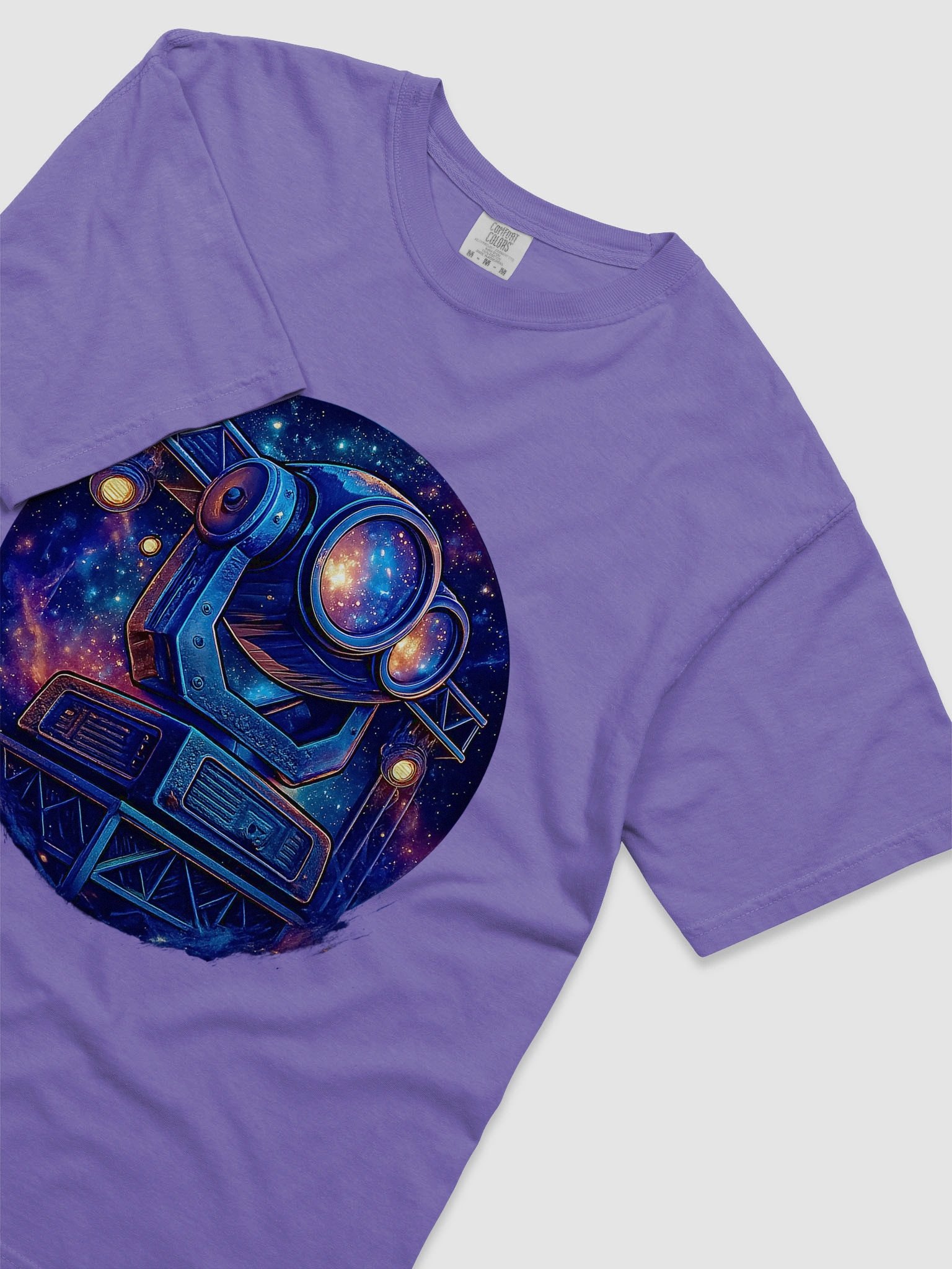 Theatrically Jerry: "Gemini Nebula" Graphic Moving Head Light T-Shirt product image (4)