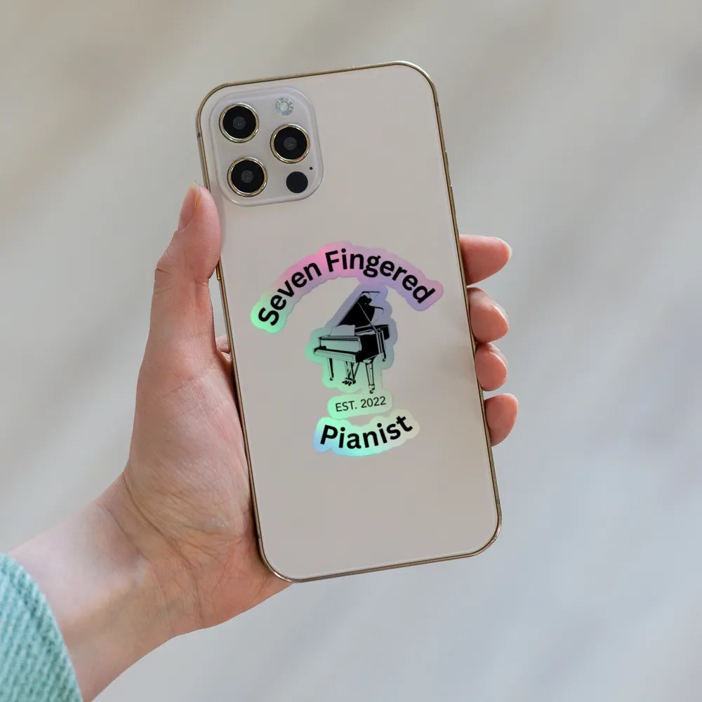 Seven Fingered Pianist stickers product image (8)