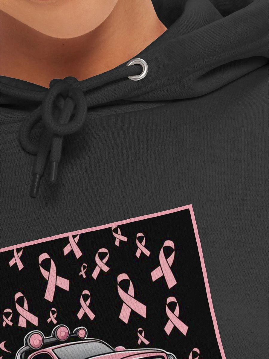 Women "CRUSH BREAST CANCER" premium pullover hoodie product image (7)