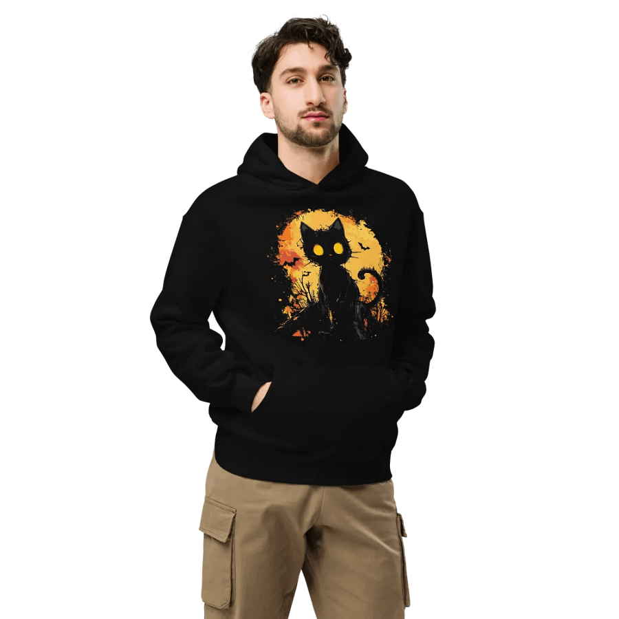 Spooky Cat! - Premium Oversized Hoodie product image (8)