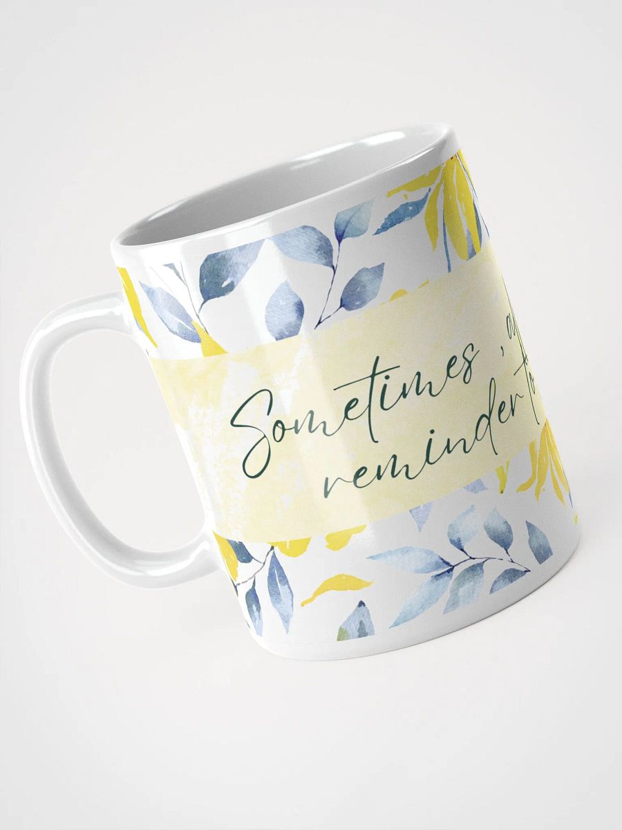 Keep Going Floral Reminder Mug product image (4)