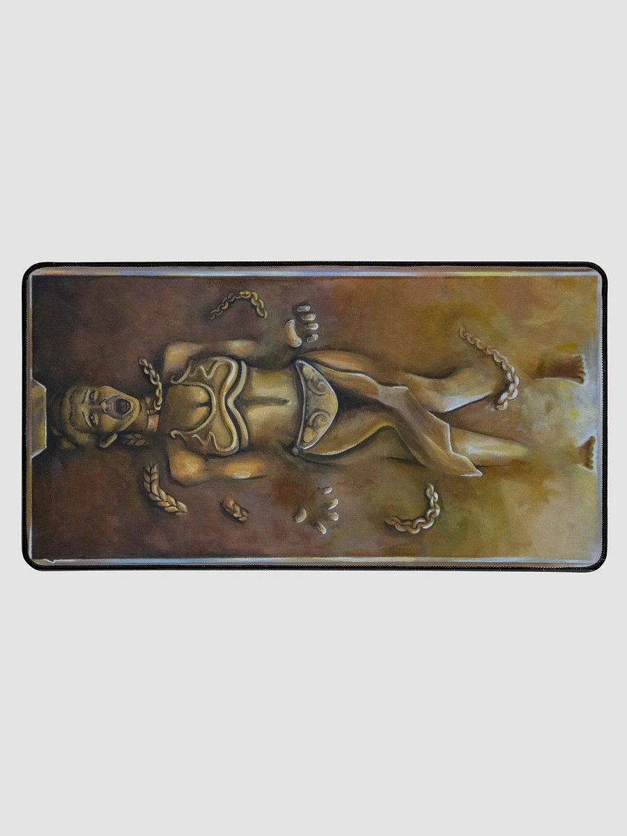 Slave Leia in Carbonite Desk Mat product image (1)